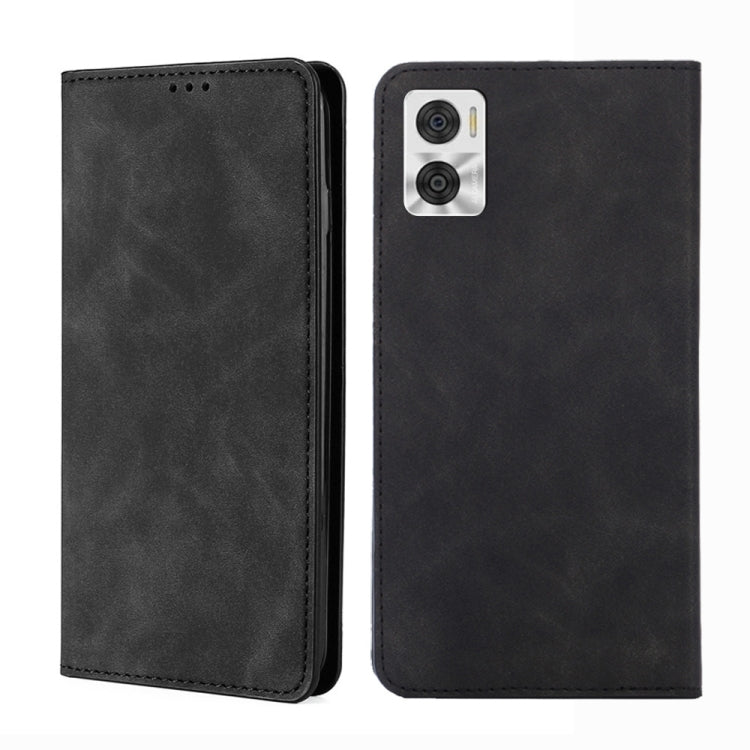 Skin Feel Magnetic Horizontal Flip Leather Phone Case, For Motorola Moto E22/E22i, For Samsung Galaxy A04, For Nokia G60 5G, For Honor X8 5G/X6
