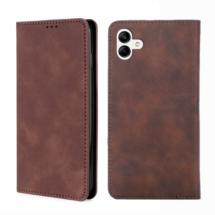 Skin Feel Magnetic Horizontal Flip Leather Phone Case, For Motorola Moto E22/E22i, For Samsung Galaxy A04, For Nokia G60 5G, For Honor X8 5G/X6