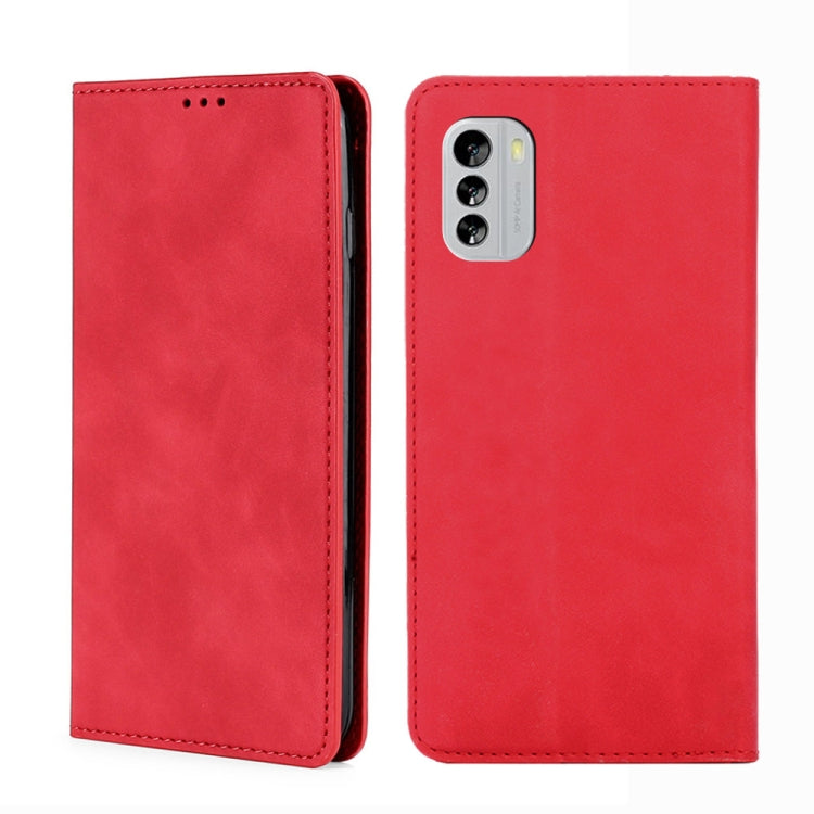 Skin Feel Magnetic Horizontal Flip Leather Phone Case, For Motorola Moto E22/E22i, For Samsung Galaxy A04, For Nokia G60 5G, For Honor X8 5G/X6