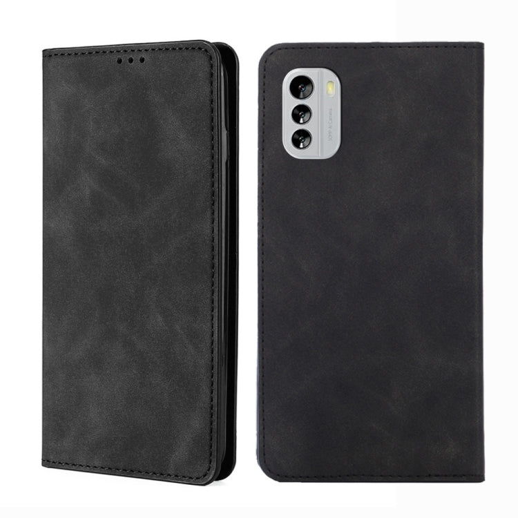 Skin Feel Magnetic Horizontal Flip Leather Phone Case, For Motorola Moto E22/E22i, For Samsung Galaxy A04, For Nokia G60 5G, For Honor X8 5G/X6
