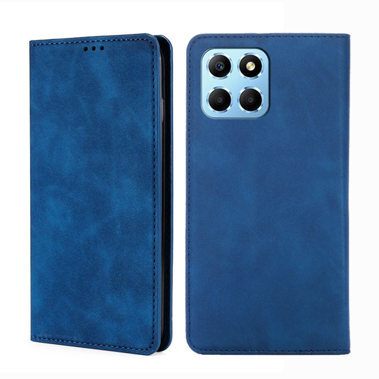 Skin Feel Magnetic Horizontal Flip Leather Phone Case, For Motorola Moto E22/E22i, For Samsung Galaxy A04, For Nokia G60 5G, For Honor X8 5G/X6