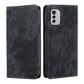 RFID Anti-theft Brush Magnetic Leather Phone Case