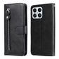 Calf Texture Zipper Leather Phone Case, For Huawei nova Y70 / Y70 Plus/ Enjoy 50, For Huawei nova Y90 / Enjoy 50 Pro, For Honor X8 5G / X6, For Samsung Galaxy A14 5G, For OPPO A17