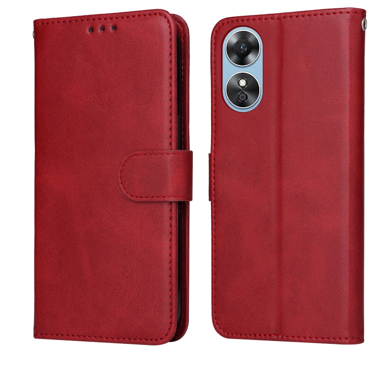 Classic Calf Texture Flip Leather Phone Case, For OPPO A17, For Samsung Galaxy A14 5G, For Huawei nova Y70 / Y70 Plus/Enjoy 50, For Huawei nova Y90 / Enjoy 50 Pro, For Honor X8 5G / X6