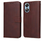 Classic Calf Texture Flip Leather Phone Case, For OPPO A17, For Samsung Galaxy A14 5G, For Huawei nova Y70 / Y70 Plus/Enjoy 50, For Huawei nova Y90 / Enjoy 50 Pro, For Honor X8 5G / X6