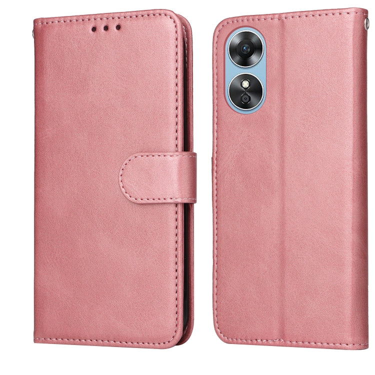 Classic Calf Texture Flip Leather Phone Case, For OPPO A17, For Samsung Galaxy A14 5G, For Huawei nova Y70 / Y70 Plus/Enjoy 50, For Huawei nova Y90 / Enjoy 50 Pro, For Honor X8 5G / X6