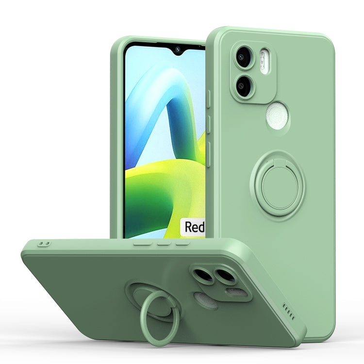 Ring Kickstand TPU Silicone Phone Case, For Xiaomi Redmi A1, For Samsung Galaxy S23 ultra 5G