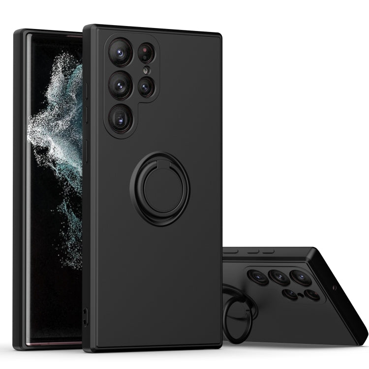 Ring Kickstand TPU Silicone Phone Case, For Xiaomi Redmi A1, For Samsung Galaxy S23 ultra 5G