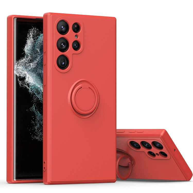 Ring Kickstand TPU Silicone Phone Case, For Xiaomi Redmi A1, For Samsung Galaxy S23 ultra 5G