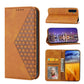 Cubic Grid Calf Texture Magnetic Closure Leather Phone Case, For Samsung Galaxy A23 4G/5G/M13 4G/F23/M23 5G, For Samsung Galaxy A33 5G, For Samsung Galaxy A23e/A23S/A23 5G/A22e, For Samsung Galaxy A14 5G