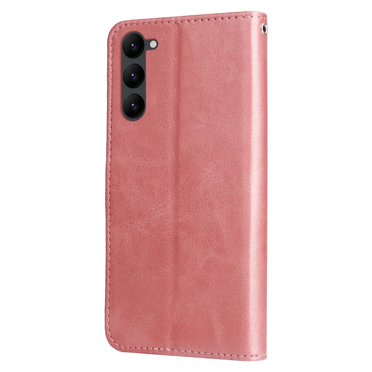 Calf Texture Zipper Leather Phone Case, For Samsung Galaxy S23 5G, For Samsung Galaxy S23+ 5G, For Samsung Galaxy S23 Ultra 5G