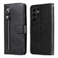 Calf Texture Zipper Leather Phone Case, For Samsung Galaxy S23 5G, For Samsung Galaxy S23+ 5G, For Samsung Galaxy S23 Ultra 5G