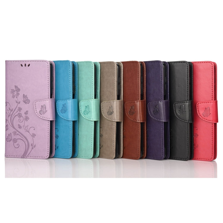 Butterfly Flower Pattern Flip Leather Phone Case, For Samsung Galaxy A14 5G, For Xiaomi 12T / 12T Pro / Redmi K50 Ultra, For Google Pixel 7 5G, For Google Pixel 7 Pro 5G
