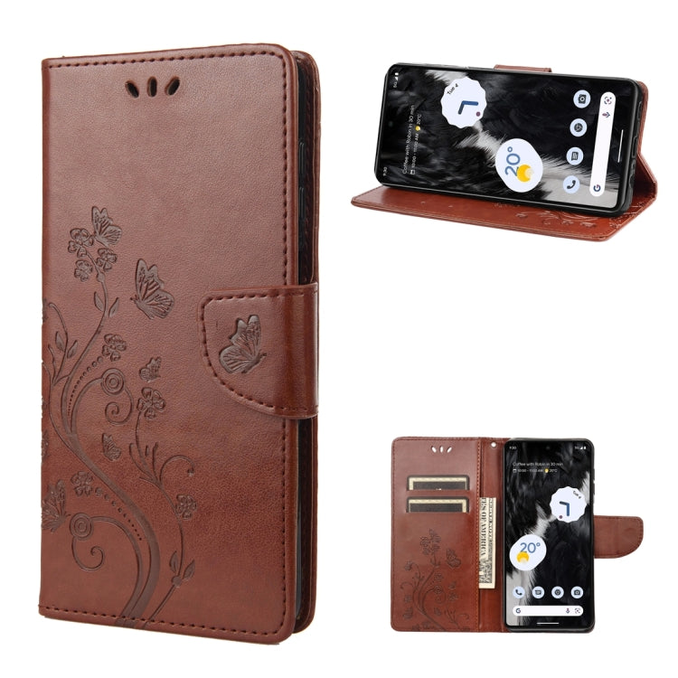 Butterfly Flower Pattern Flip Leather Phone Case, For Samsung Galaxy A14 5G, For Xiaomi 12T / 12T Pro / Redmi K50 Ultra, For Google Pixel 7 5G, For Google Pixel 7 Pro 5G