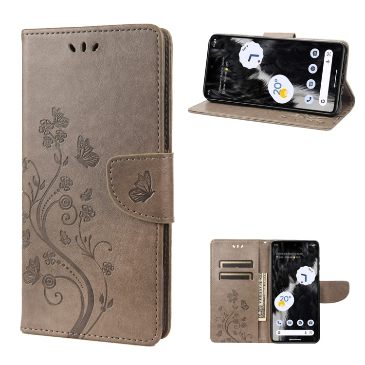 Butterfly Flower Pattern Flip Leather Phone Case, For Samsung Galaxy A14 5G, For Xiaomi 12T / 12T Pro / Redmi K50 Ultra, For Google Pixel 7 5G, For Google Pixel 7 Pro 5G