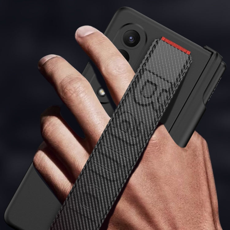 GKK Integrated Magnetic Folding Hinge Phone Case with Wrist Strap & Pen Holder