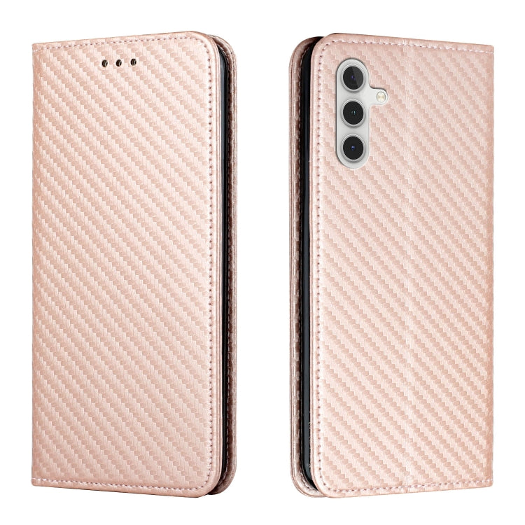 Carbon Fiber Texture Magnetic Flip Leather Phone Case, For Samsung Galaxy A14 5G, For Samsung Galaxy A23e, For OPPO A17, For OPPO A57 2022, For OPPO Reno8, For OPPO Reno8 Pro, For Samsung Galaxy S23 5G, For Samsung Galaxy S23+ 5G�����������������������...