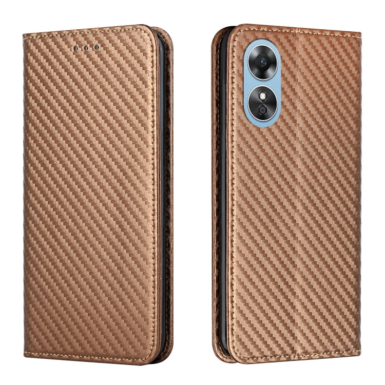 Carbon Fiber Texture Magnetic Flip Leather Phone Case, For Samsung Galaxy A14 5G, For Samsung Galaxy A23e, For OPPO A17, For OPPO A57 2022, For OPPO Reno8, For OPPO Reno8 Pro, For Samsung Galaxy S23 5G, For Samsung Galaxy S23+ 5G�����������������������...