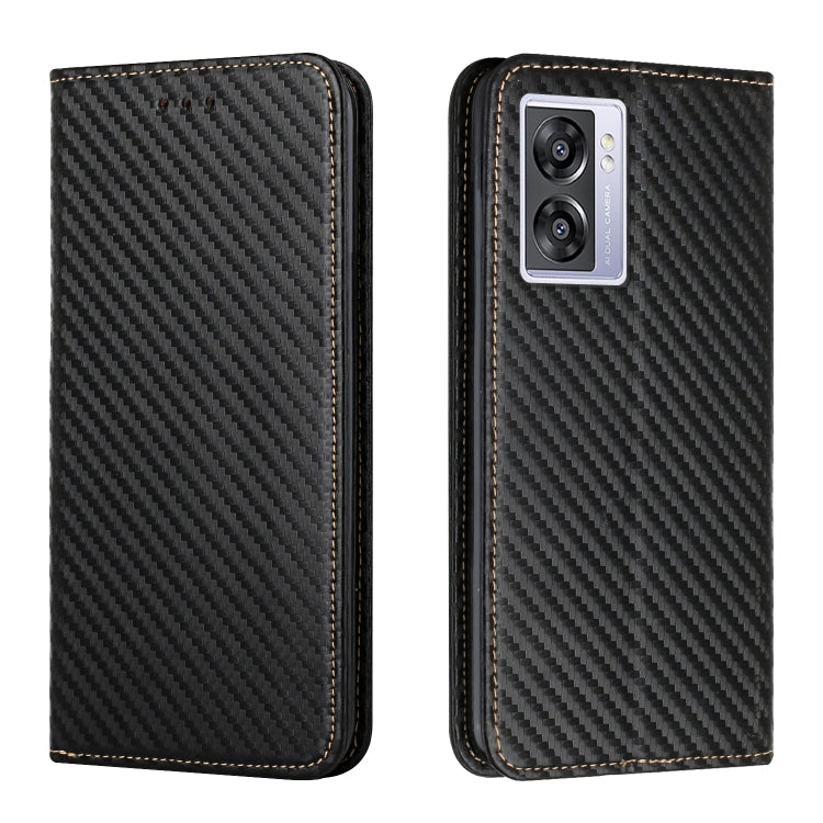 Carbon Fiber Texture Magnetic Flip Leather Phone Case, For Samsung Galaxy A14 5G, For Samsung Galaxy A23e, For OPPO A17, For OPPO A57 2022, For OPPO Reno8, For OPPO Reno8 Pro, For Samsung Galaxy S23 5G, For Samsung Galaxy S23+ 5G�����������������������...