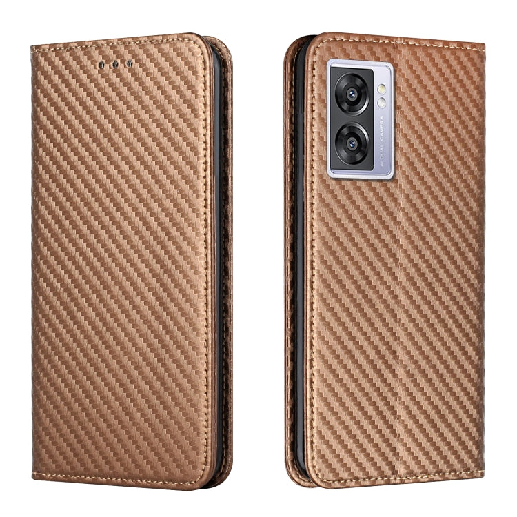 Carbon Fiber Texture Magnetic Flip Leather Phone Case, For Samsung Galaxy A14 5G, For Samsung Galaxy A23e, For OPPO A17, For OPPO A57 2022, For OPPO Reno8, For OPPO Reno8 Pro, For Samsung Galaxy S23 5G, For Samsung Galaxy S23+ 5G�����������������������...
