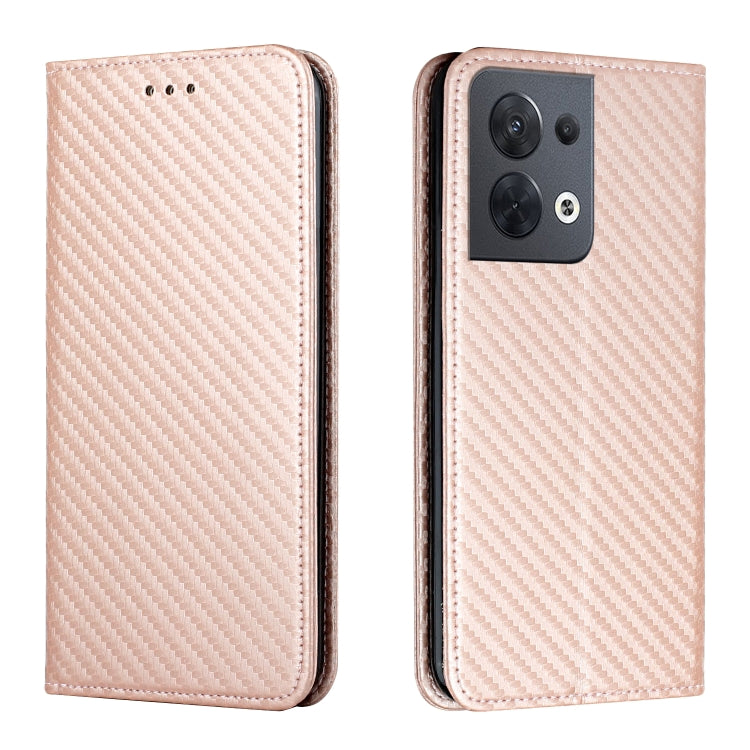 Carbon Fiber Texture Magnetic Flip Leather Phone Case, For Samsung Galaxy A14 5G, For Samsung Galaxy A23e, For OPPO A17, For OPPO A57 2022, For OPPO Reno8, For OPPO Reno8 Pro, For Samsung Galaxy S23 5G, For Samsung Galaxy S23+ 5G�����������������������...