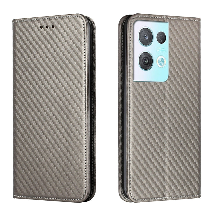 Carbon Fiber Texture Magnetic Flip Leather Phone Case, For Samsung Galaxy A14 5G, For Samsung Galaxy A23e, For OPPO A17, For OPPO A57 2022, For OPPO Reno8, For OPPO Reno8 Pro, For Samsung Galaxy S23 5G, For Samsung Galaxy S23+ 5G�����������������������...