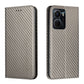 Carbon Fiber Texture Magnetic Flip Leather Phone Case, For vivo Y16, For vivo Y22s, For Xiaomi Redmi A1, For Xiaomi 12T / 12T Pro / Redmi K50 Ultra