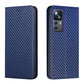 Carbon Fiber Texture Magnetic Flip Leather Phone Case, For vivo Y16, For vivo Y22s, For Xiaomi Redmi A1, For Xiaomi 12T / 12T Pro / Redmi K50 Ultra