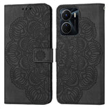 Mandala Embossed Flip Leather Phone Case, For vivo Y16, For vivo Y22s, For Xiaomi Redmi A1, For Xiaomi 12T / 12T Pro / Redmi K50 Ultra