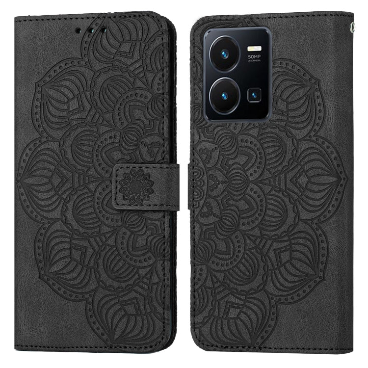 Mandala Embossed Flip Leather Phone Case, For vivo Y16, For vivo Y22s, For Xiaomi Redmi A1, For Xiaomi 12T / 12T Pro / Redmi K50 Ultra