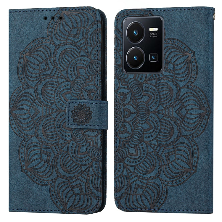 Mandala Embossed Flip Leather Phone Case, For vivo Y16, For vivo Y22s, For Xiaomi Redmi A1, For Xiaomi 12T / 12T Pro / Redmi K50 Ultra