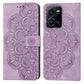 Mandala Embossed Flip Leather Phone Case, For vivo Y16, For vivo Y22s, For Xiaomi Redmi A1, For Xiaomi 12T / 12T Pro / Redmi K50 Ultra