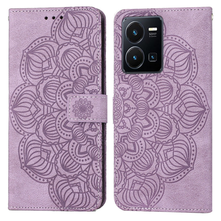 Mandala Embossed Flip Leather Phone Case, For vivo Y16, For vivo Y22s, For Xiaomi Redmi A1, For Xiaomi 12T / 12T Pro / Redmi K50 Ultra