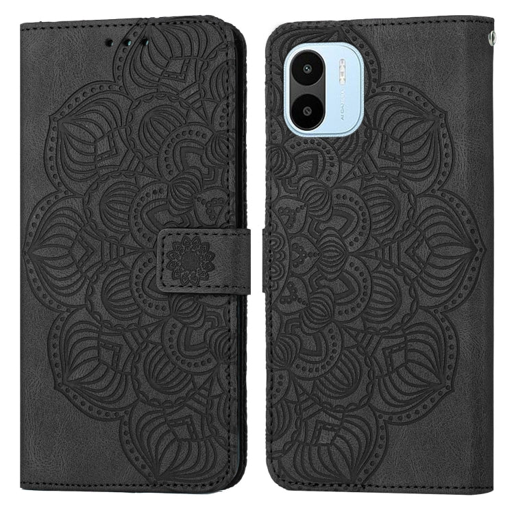 Mandala Embossed Flip Leather Phone Case, For vivo Y16, For vivo Y22s, For Xiaomi Redmi A1, For Xiaomi 12T / 12T Pro / Redmi K50 Ultra