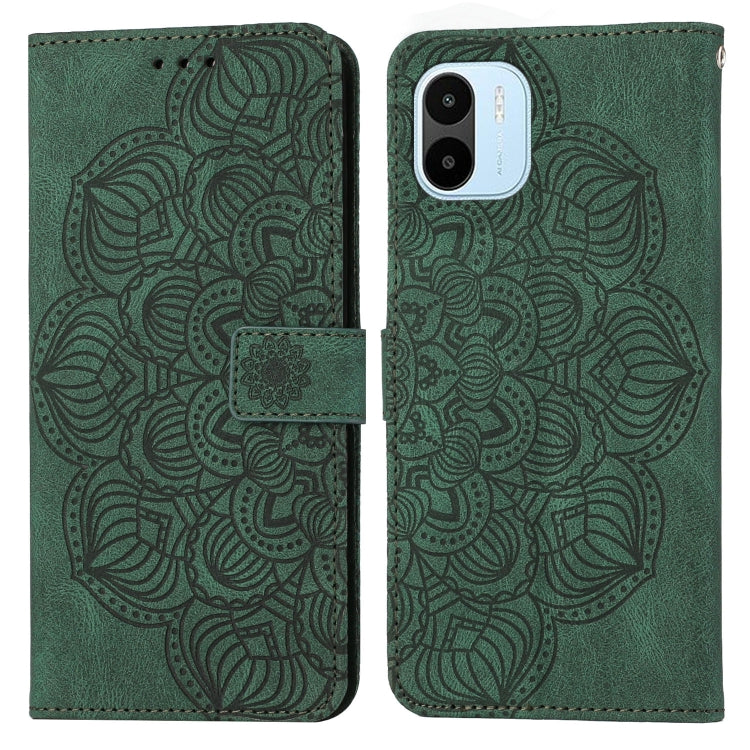 Mandala Embossed Flip Leather Phone Case, For vivo Y16, For vivo Y22s, For Xiaomi Redmi A1, For Xiaomi 12T / 12T Pro / Redmi K50 Ultra
