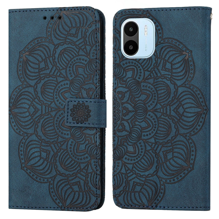 Mandala Embossed Flip Leather Phone Case, For vivo Y16, For vivo Y22s, For Xiaomi Redmi A1, For Xiaomi 12T / 12T Pro / Redmi K50 Ultra