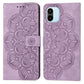 Mandala Embossed Flip Leather Phone Case, For vivo Y16, For vivo Y22s, For Xiaomi Redmi A1, For Xiaomi 12T / 12T Pro / Redmi K50 Ultra