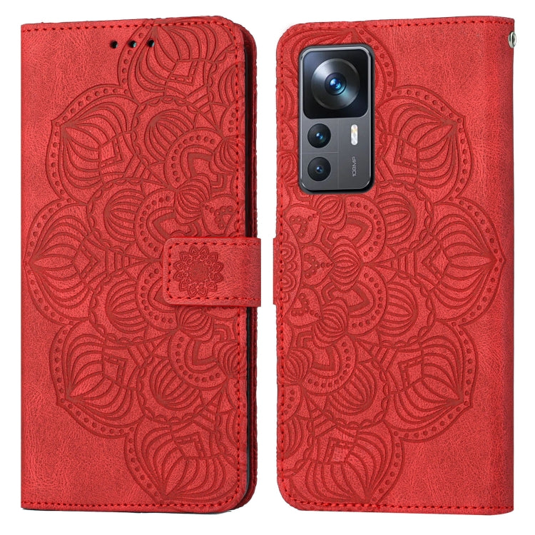 Mandala Embossed Flip Leather Phone Case, For vivo Y16, For vivo Y22s, For Xiaomi Redmi A1, For Xiaomi 12T / 12T Pro / Redmi K50 Ultra