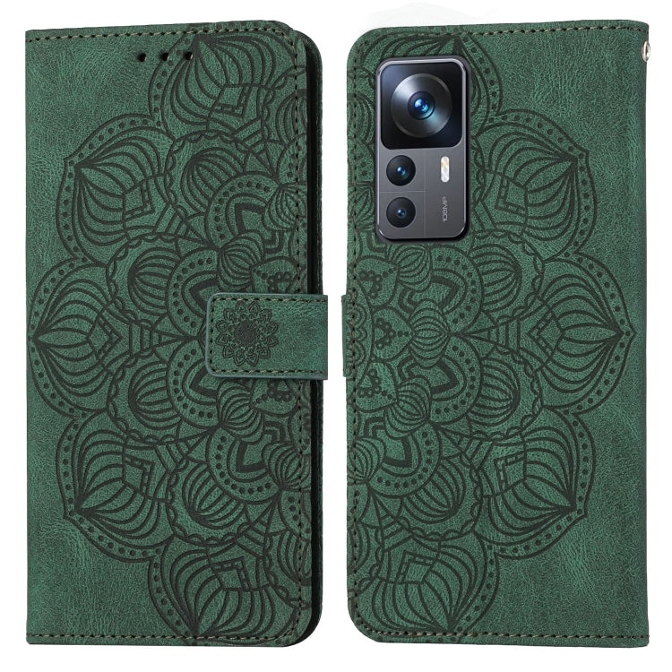 Mandala Embossed Flip Leather Phone Case, For vivo Y16, For vivo Y22s, For Xiaomi Redmi A1, For Xiaomi 12T / 12T Pro / Redmi K50 Ultra
