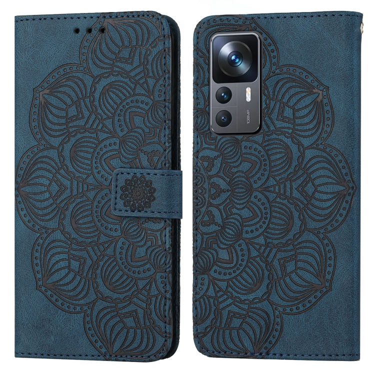 Mandala Embossed Flip Leather Phone Case, For vivo Y16, For vivo Y22s, For Xiaomi Redmi A1, For Xiaomi 12T / 12T Pro / Redmi K50 Ultra