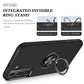 PC + TPU Magnetic Phone Case with Invisible Ring Holder