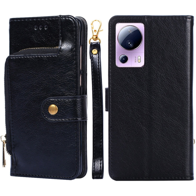 Zipper Bag Leather Phone Case