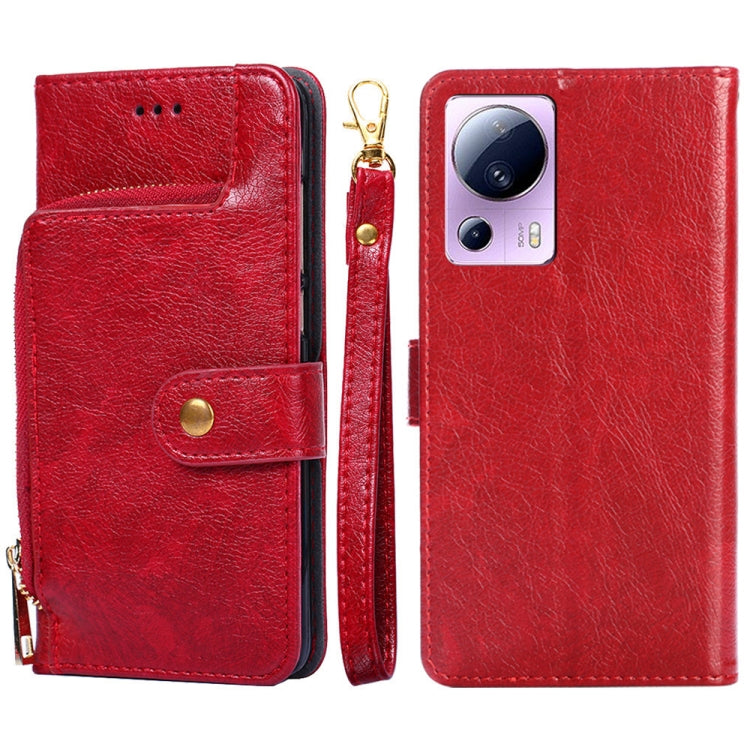 Zipper Bag Leather Phone Case
