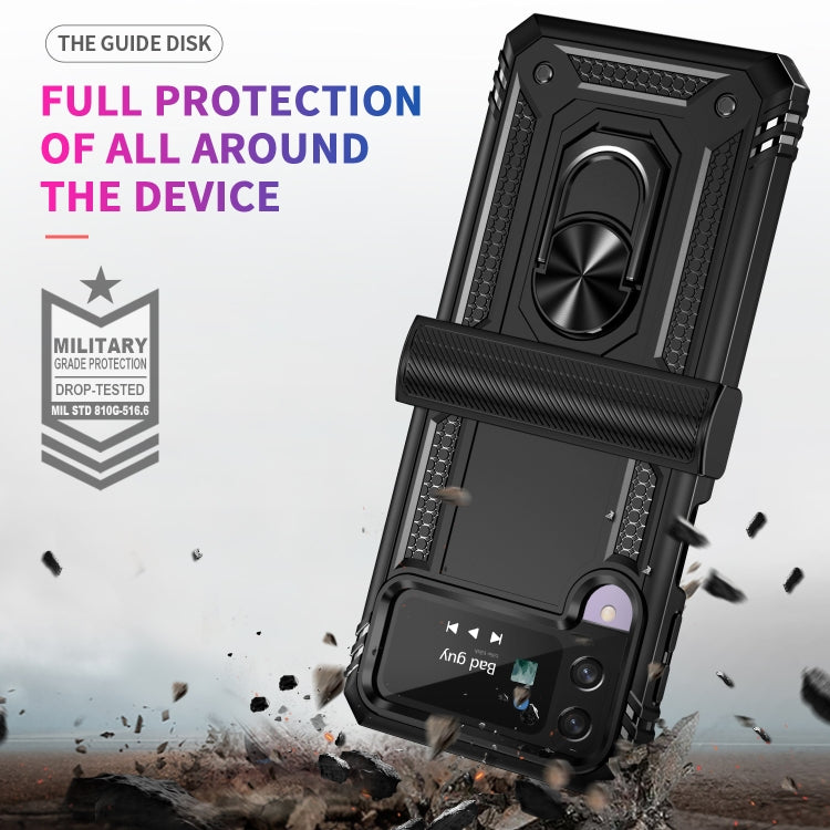 Shockproof TPU + PC Protective Phone Case with 360 Degree Rotating Holder