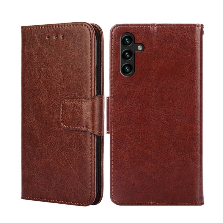 Crystal Texture Leather Phone Case