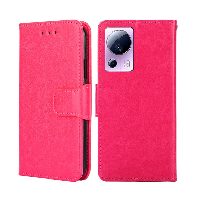 Crystal Texture Leather Phone Case