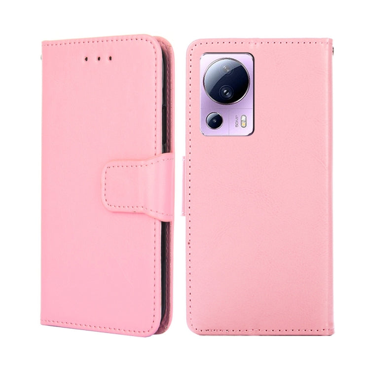Crystal Texture Leather Phone Case