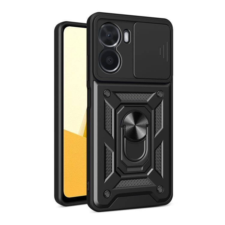 Sliding Camera Cover Design TPU+PC Phone Case