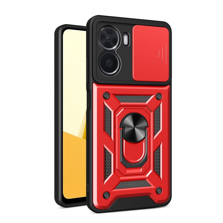 Sliding Camera Cover Design TPU+PC Phone Case