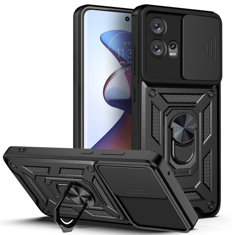 Sliding Camera Cover Design TPU+PC Phone Case